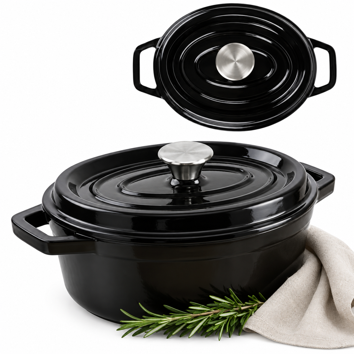 Moules à pain en fonte émaillée