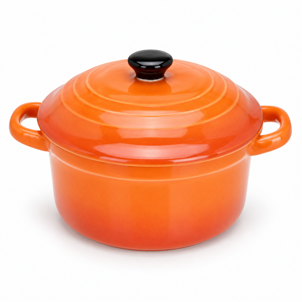 Mini-cocotte en porcelaine avec couvercle – 300 ml