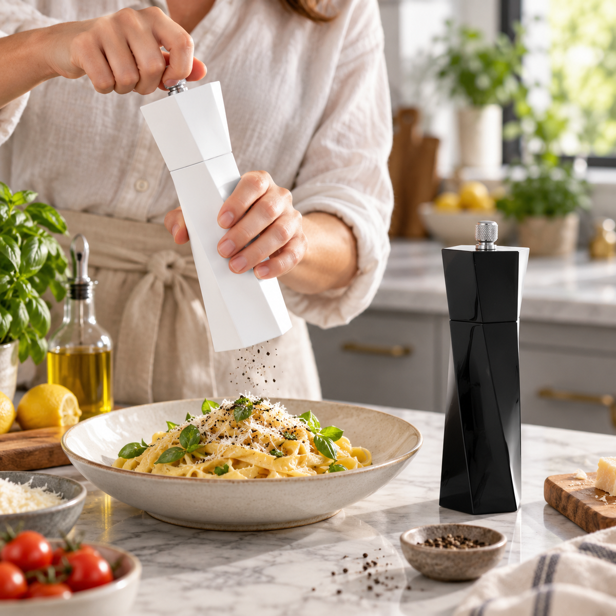 Moulins à sel et poivre – Duo 19,5 cm – Mécanisme céramique